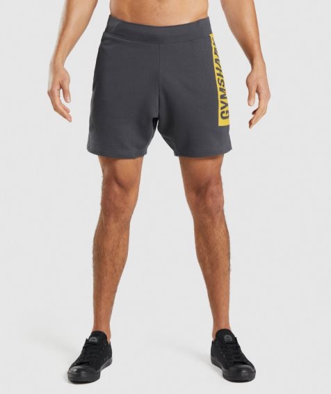 Szorty Gymshark Bold Męskie Czarne | PL 695NSM